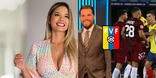 La periodista Melissa Martínez protagonizó un curioso episodio con un colega venezolano por unos cambios que hizo la FIFA.