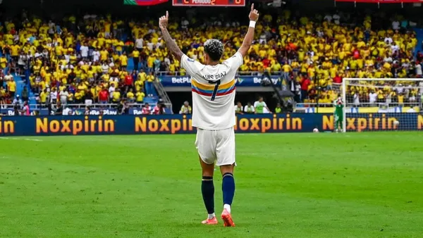 La pesadilla de Néstor Lorenzo: ¿Díaz se queda sin jugar en Barranquilla?. Foto: Instagram