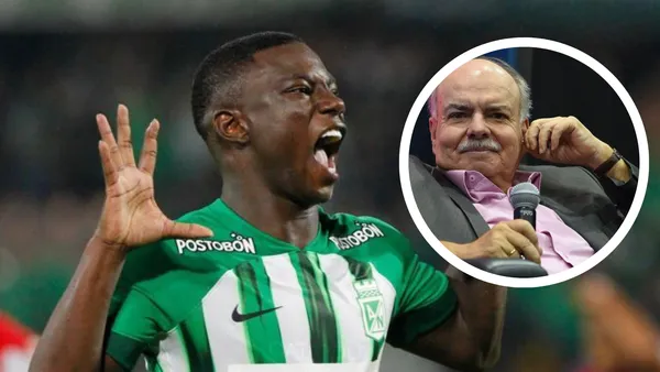 La picante reacción de Iván Mejía con Marino Hinestroza Foto: Nacionaloficial e Iván Mejía