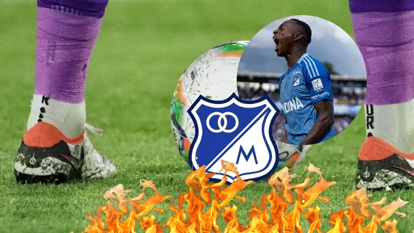 La polémica en un partido de la Liga Berplay que señaló a Millonarios Foto: Escudoteca MFC