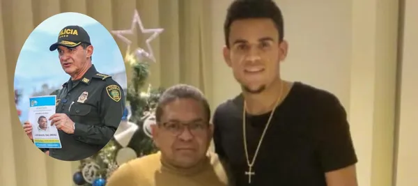La policía colombiana sigue buscando al padre de Luis Díaz quien fue raptado ayer en la Guajira