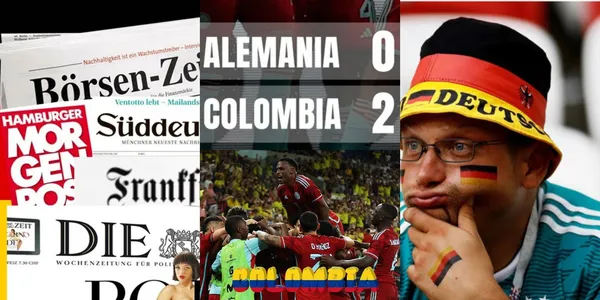La prensa de Alemania se cae a pedazos tras ver cómo su equipo fue humillado por la Selección Colombia.