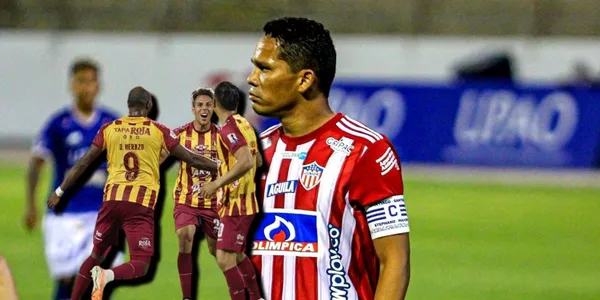 La prensa de Barranquilla le mandó unos duros comentarios a Carlos Bacca tras el Junior FC contra Deportes Tolima.