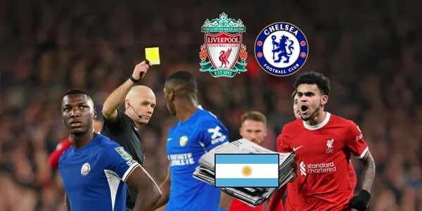 La prensa de Argentina reaccionó tras el partido entre Liverpool y Chelsea.