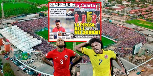 La prensa de Chile alertó sobre un detalle que afectaría el partido contra la Selección Colombia, incluso desde Colombia se advirtió del tema.