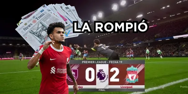 La prensa de Inglaterra reaccionó al ver a Luis Díaz romperla de nuevo con el Liverpool.