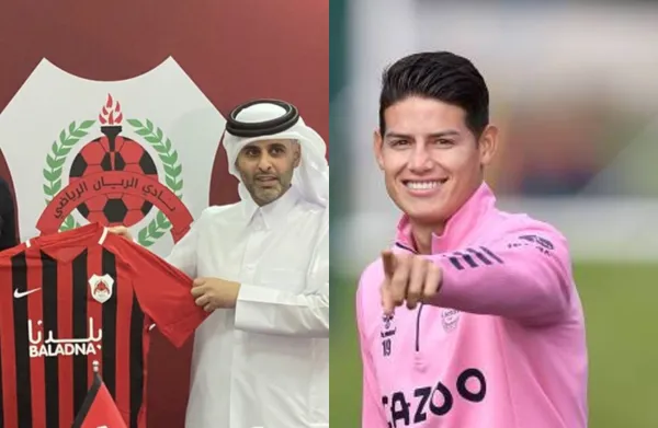 La prensa en Inglaterra asegura que James está en Qatar negociando su pase al fútbol de Qatar y se estarían concretando detalles de su salario.