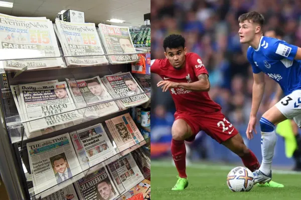 La prensa en Inglaterra dio su valoración por lo que hizo Luis Díaz contra el Everton.