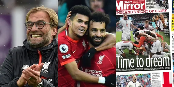 La prensa de Inglaterra tuvo importantes comentarios sobre Luis Díaz, el entrenador Jürgen Klopp muy atento.