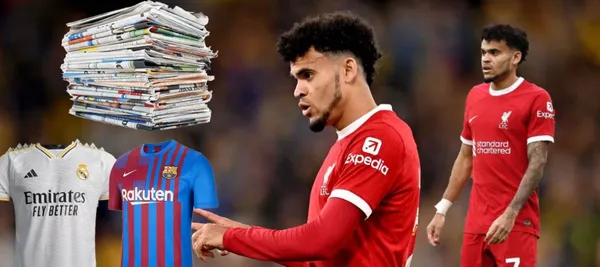 La prensa inglesa advierte a Luis Díaz ahora que lo quieren en Real Madrid y Barcelona