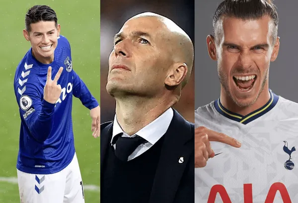 La prensa internacional reveló cómo fue la venganza de James Rodríguez y Gareth Bale contra Zinedine Zidane por borrarlos del Real Madrid