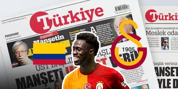 La prensa de Turquía reaccionó por el gol que anotó Davinson Sánchez con el Galatasaray.