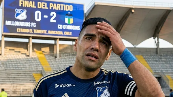 La preocupación de Falcao tras la derrota en Sudamericana