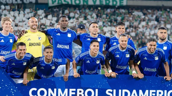 La reacción de Bustos al grupo de Millonarios en la Copa Sudamericana