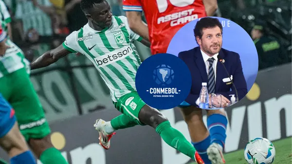 La reacción de la CONMEBOL al golazo de Marino Hinestroza Foto: Nacionalofcial y CONMEBOL
