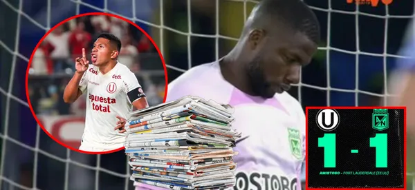 La reacción de la prensa en Perú tras la humillación de Chipi Chipi de Nacional