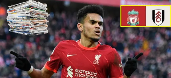 La reacción de la prensa española por golazo de Luis Díaz en Liverpool vs Fulham