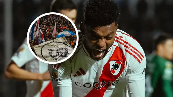 La reacción de los hinchas de River hacia Miguel Angel Borja Foto: River Plate