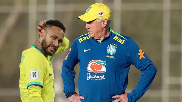 La revelación de Carlo Ancelotti sobre el presente de Neymar que preocupa a muchos Foto: CBF