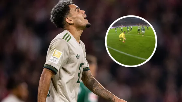 La revelación de Luis Díaz luego del curioso gol del que se le da autoría en Alemania Foto: FC Bayern y Captura de ESPN