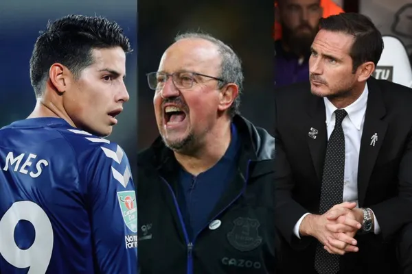 La salida de James Rodríguez del Everton quedó en evidencia a causa de Rafael Benítez y Frank Lampard hizo una revelación importante.