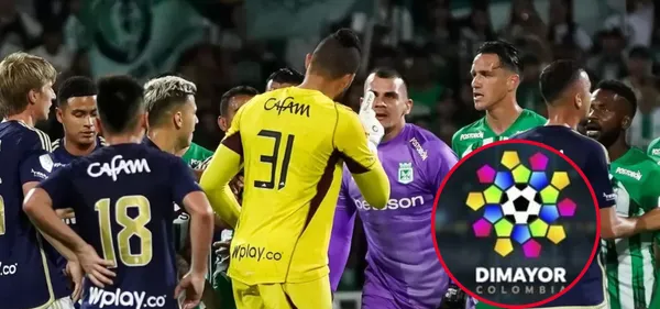 La sanción que puso DIMAYOR a Álvaro Montero y Santiago Rojas (Foto Futbolred y Dimayor)