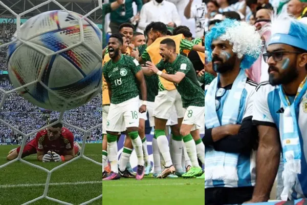 La selección de Argentina perdió 2-1 en su debut en la Copa Mundo de Catar 2022 ante Arabia Saudita