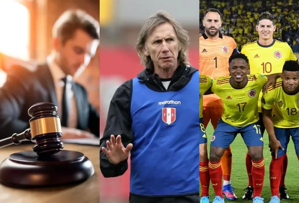 La Selección Colombia está disputando el puesto al Mundial vía repechaje con la Selección Perú.