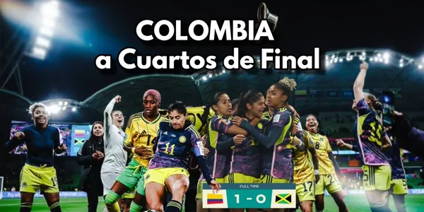 La Selección Colombia Femenina eliminó a la Selección Jamaica Femenina.
