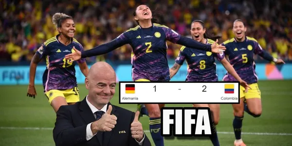 La Selección Colombia Femenina venció a la Selección Alemania Femenina en un histórico partido.