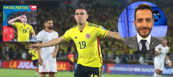 La selección Colombia ganó 1-0 ante Venezuela el debut por eliminatoria sudamericana
