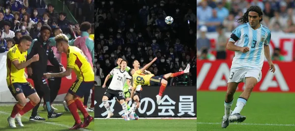 La selección Colombia ganó con un golazo de Rafael Santos Borré