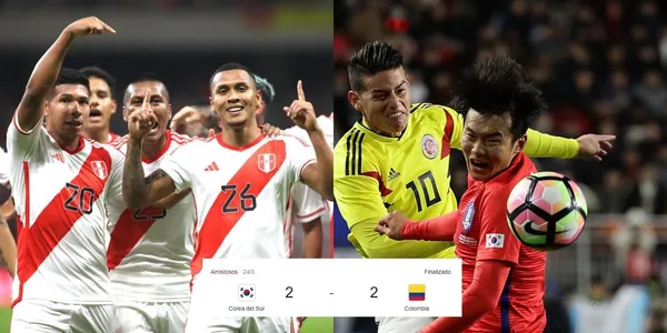 La Selección Colombia hace poco sufrió contra la Selección Corea del Sur, los peruanos le dan una lección a la tricolor.