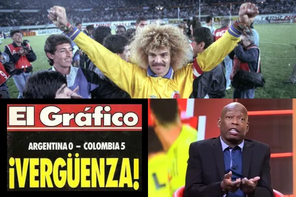 La Selección Colombia hizo historia al marcarle cinco goles a Argentina en su casa en el año 1993.