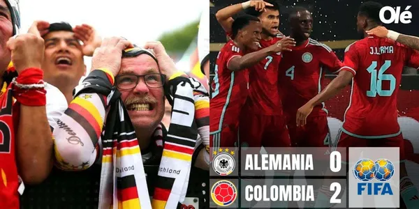 La Selección Colombia humilló en su casa a la Selección Alemania.