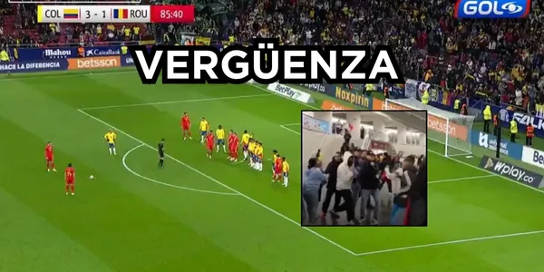 La Selección Colombia jugó contra la Selección Rumania. Foto tomada de captura de pantalla El Heraldo y Gol Caracol.