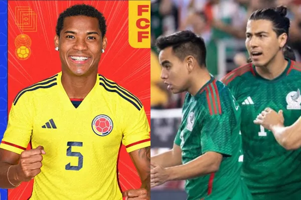 La Selección Colombia le ganó a México y Wilmar Barrios fue protagonista de una jugada que le da la vuelta al mundo.