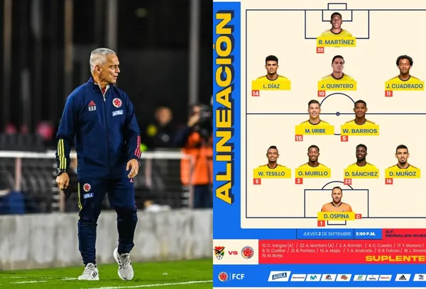 La Selección Colombia necesita ganarle a la Selección Bolivia y en pocas horas enfrentarán esa dura tarea.