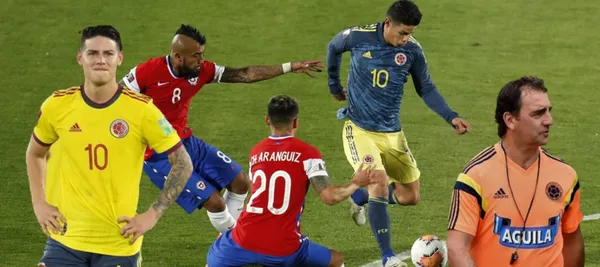 La selección Colombia se prepara para jugar ante Chile en el segundo partido de eliminatoria sudamericana