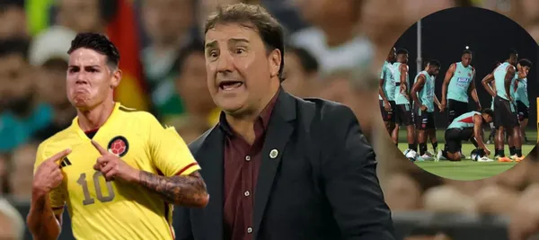 La selección Colombia se prepara para lo que será el partido ante Uruguay en el estadio Metropolitano de Barranquilla