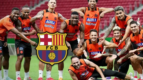 La Selección Colombia se prepara para enfrentar a Brasil Foto: FCF y Escudoteca