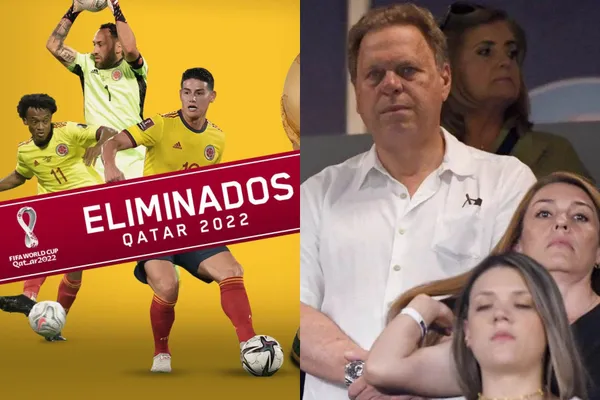 La Selección Colombia se quedó sin Mundial y el presidente de la Federación fue visto en un lugar importante y de lujo.