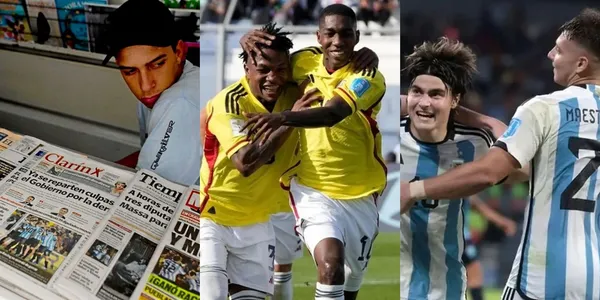 La Selección Colombia Sub 20 es noticia en el Mundial FIFA Sub 20 de Argentina 2023.