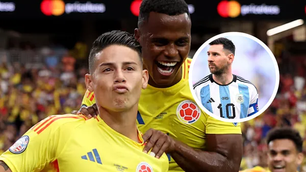 La Selección Colombia sueña con esta tremenda ayuda para vencer a Argentina Foto: FCF y AFA