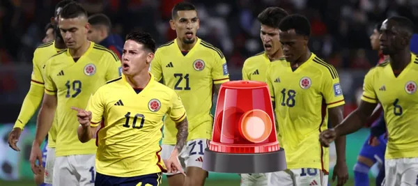 La selección Colombia tuvo un inesperado cambio a última hora