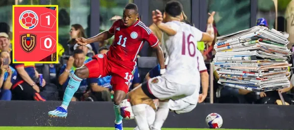 La selección Colombia viene de ganarle 1-0 a Venezuela con un autogol del futbolista Andrés Ferro
