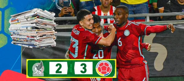 La selección Colombia volvió a darle un golpe a México y lo venció en un amistoso