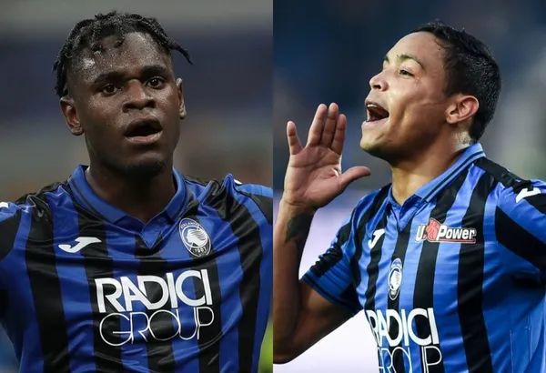 La situación de Duván Zapata y Luis Muriel se aclaró en el Atalanta.