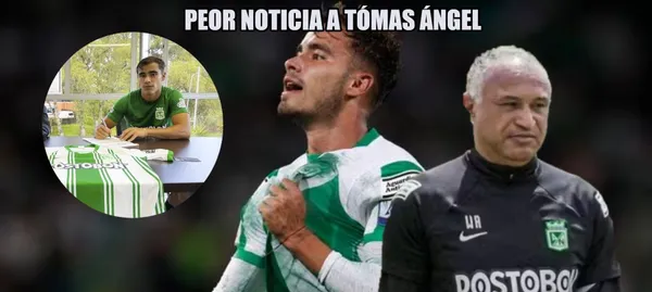 La situación de Tomás Ángel cambió en Atlético Nacional con la salida de Paulo Autouri