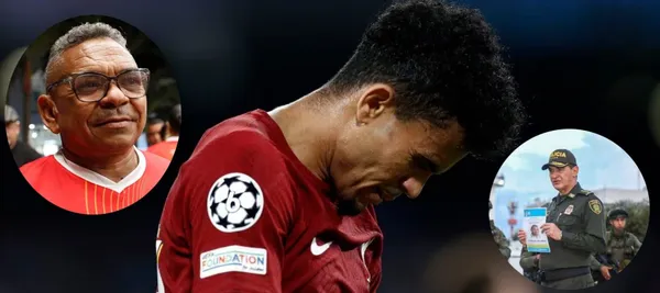 Las autoridades se volvieron a pronunciar sobre la situación del padre de Luis Díaz